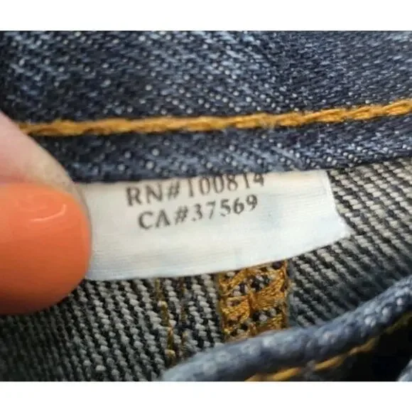 Evisu Y2K Denim Shorts Dark Blue Size 44 Vintage Heritage - Picture 10 of 15